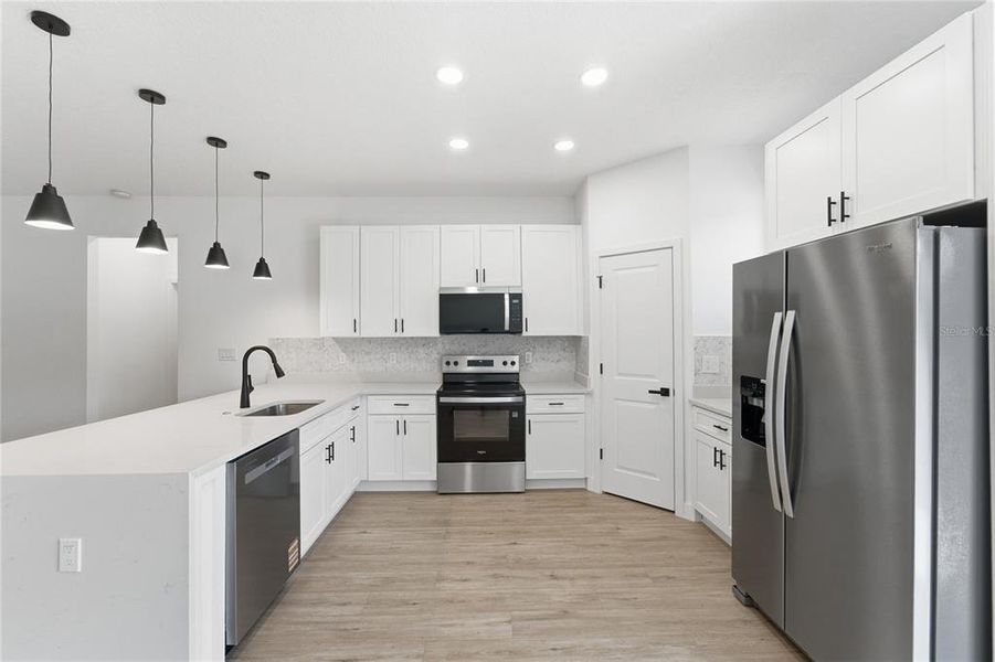 Furnished interior view inside a new home in , Citrus Springs (Image 4).
