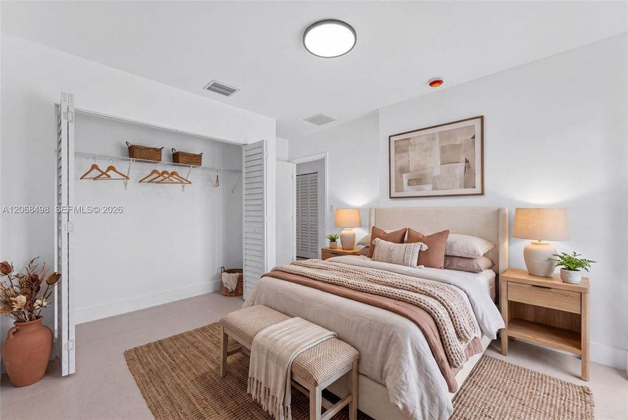 Furnished interior view inside a new home in , Miami (Image 12). Furnished interior view inside a new home in , Miami (Image 12).