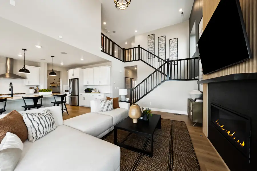 Furnished interior view inside a new home in Sterling Ranch Ascent Village, Littleton (Image 8).