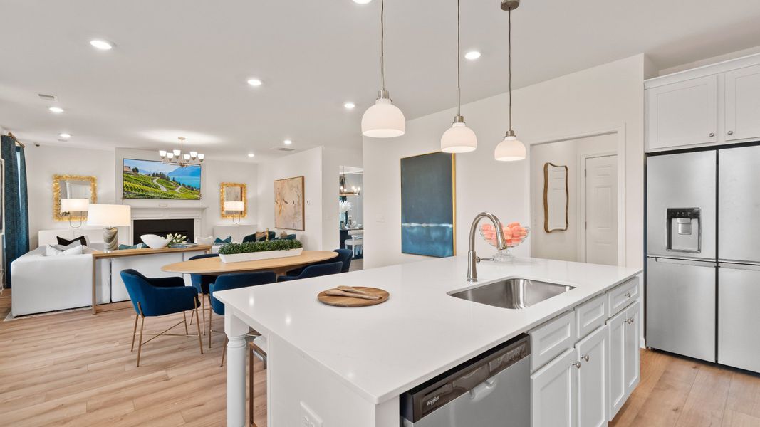 Furnished interior view inside a new home in Hamilton Lakes, Lawrenceville (Image 18).