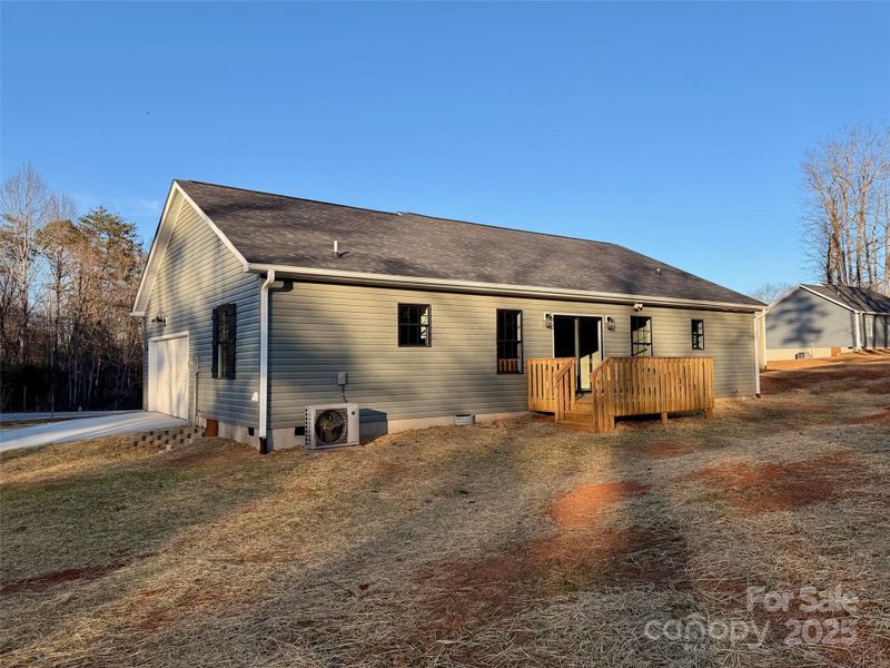 Rear View/Back Porch