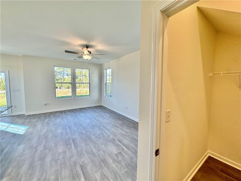 Spacious, unfurnished interior of a new home in Champions Village at Cherry Hill, Pendleton (Image 11).