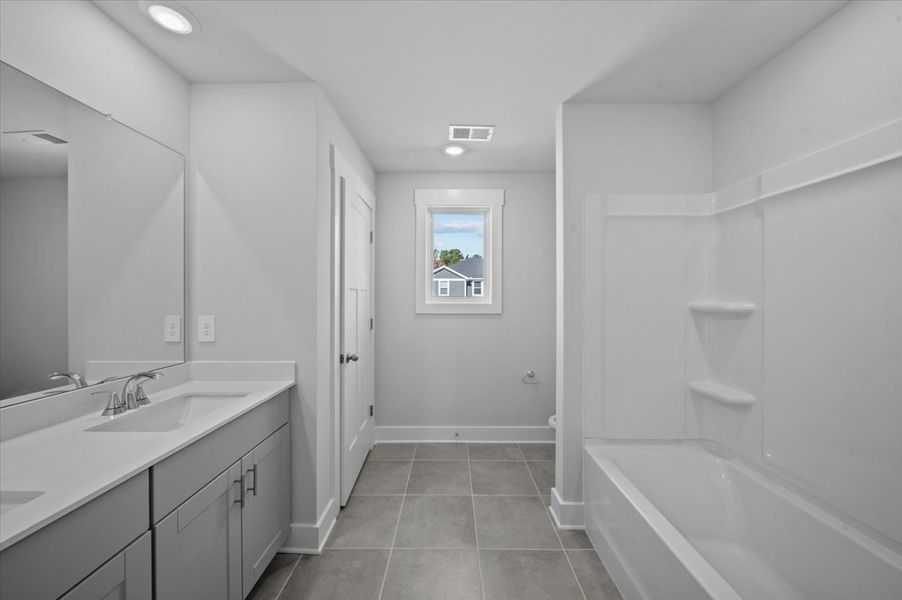 Furnished interior view inside a new home in Reserve at Arden Woods, Greenville (Image 7).