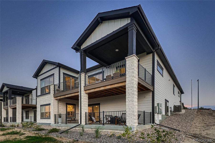 Exterior details and patio area of a home in , Westminster (Image 22).