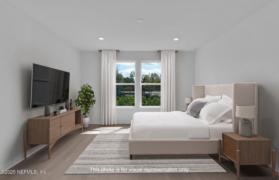 Furnished interior view inside a new home in Del Webb Saint Johns, St. Johns (Image 8).