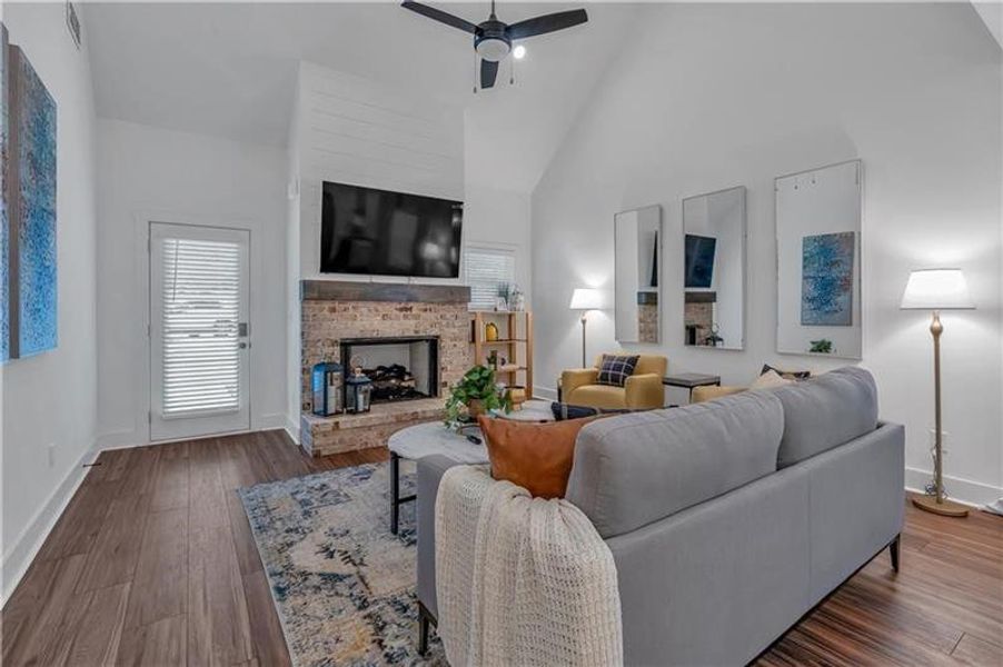 Furnished interior view inside a new home in Ferguson Corners, Emerson (Image 5).