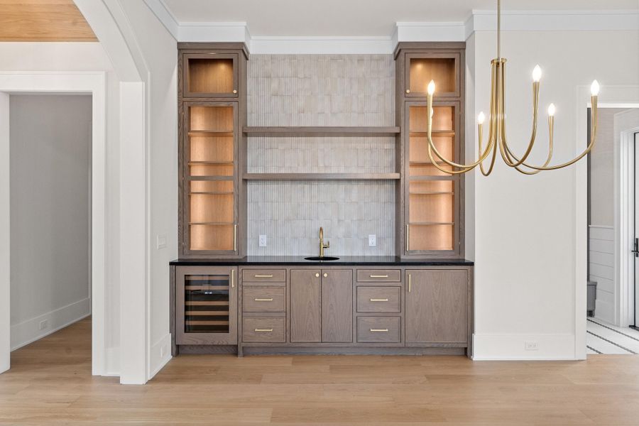 Furnished interior view inside a new home in , Charleston (Image 19).
