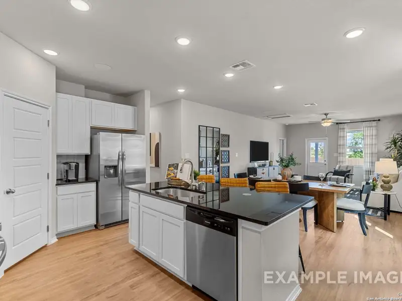 Furnished interior view inside a new home in Applewhite Meadows, San Antonio (Image 7). Furnished interior view inside a new home in Applewhite Meadows, San Antonio (Image 7).
