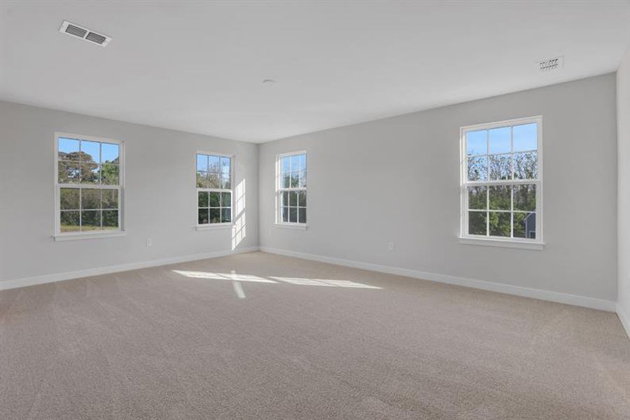 Spacious, unfurnished interior of a new home in Edinburgh, Locust Grove (Image 22).