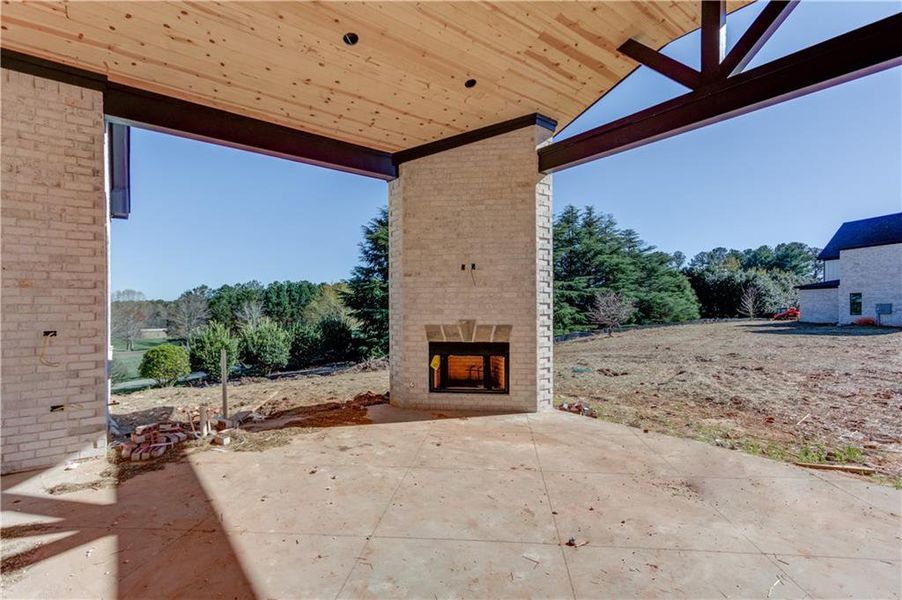 Exterior details and patio area of a home in , Buford (Image 5).