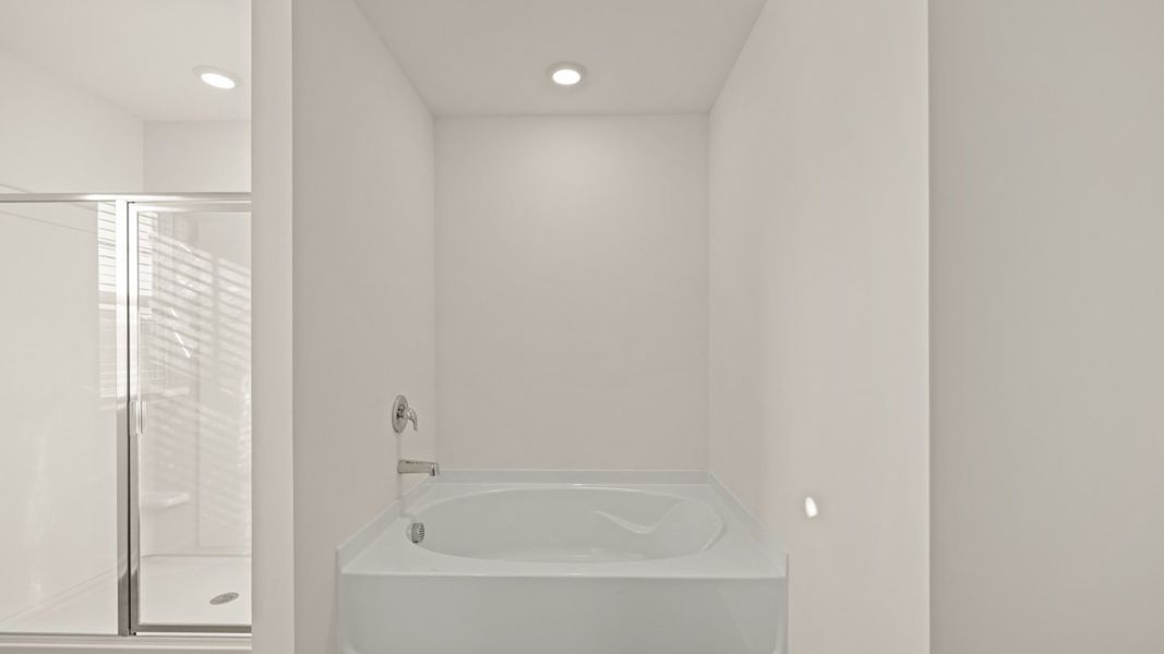 Representative interior finishes for a home built from the Galen by D.R. Horton in The Reserve at Calcutta, Stockbridge (Image 12).