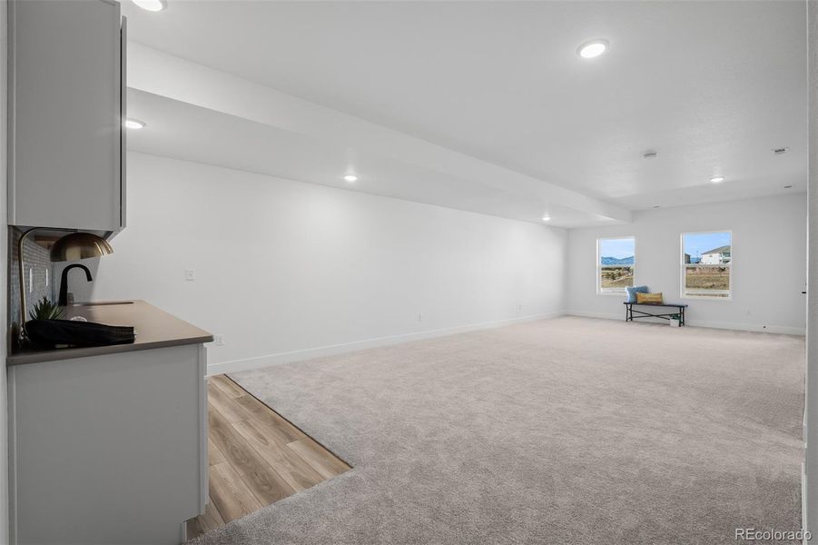 Spacious, unfurnished interior of a new home in Revel Crossing at Wolf Ranch - The Panorama Collection, Colorado Springs (Image 25).