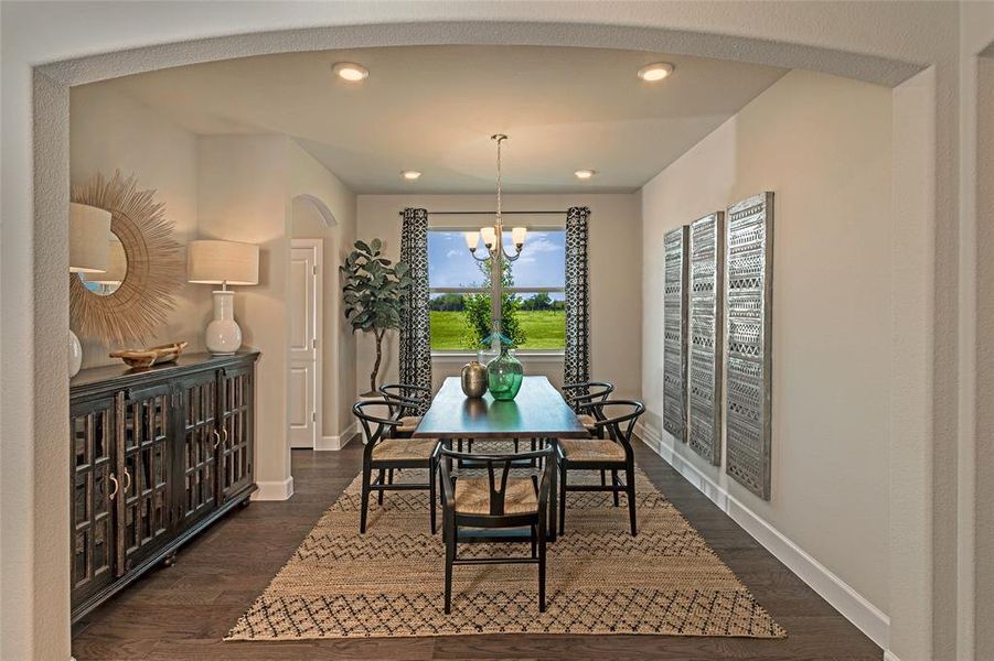 Beazer Homes Valencia on the Lake Avalon Floorplan. This is not a photo of the actual home, but is a photo of the Avalon floorplan.