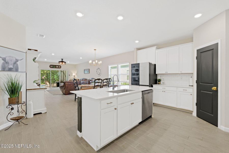 Furnished interior view inside a new home in , St. Augustine (Image 22).