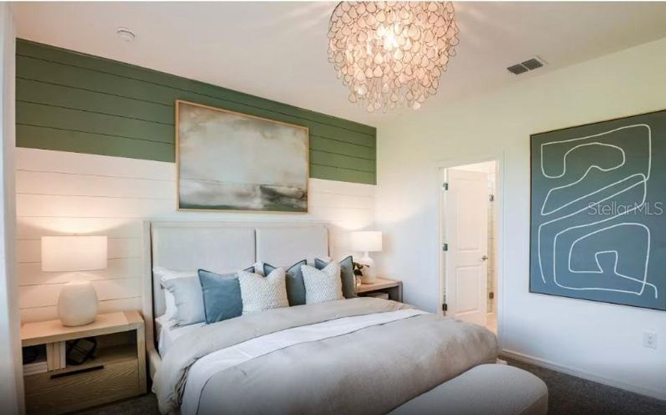 Furnished interior view inside a new home in , Bradenton (Image 11). Furnished interior view inside a new home in , Bradenton (Image 11).