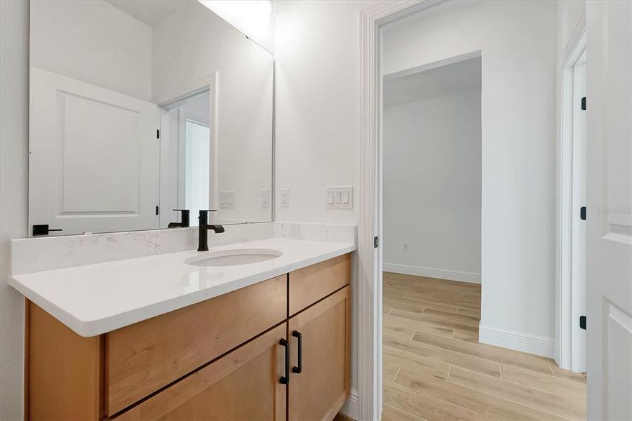 Furnished interior view inside a new home in Prairie Oaks, St. Cloud (Image 11).