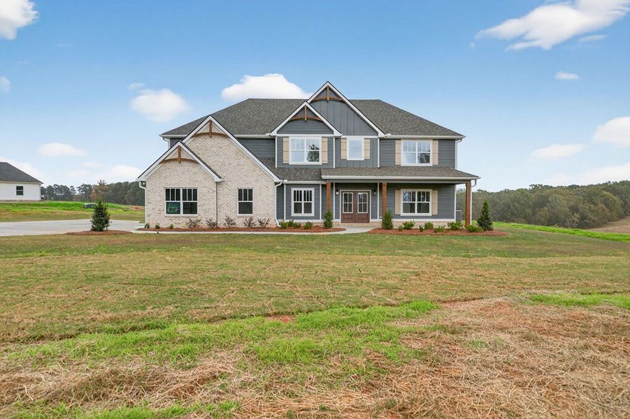 Exterior details and patio area of a home in GRAY ROAD, Roopville (Image 3).