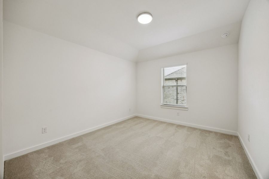 Bedroom in the Monet II home plan by Trophy Signature Homes – REPRESENTATIVE PHOTO Bedroom in the Monet II home plan by Trophy Signature Homes – REPRESENTATIVE PHOTO