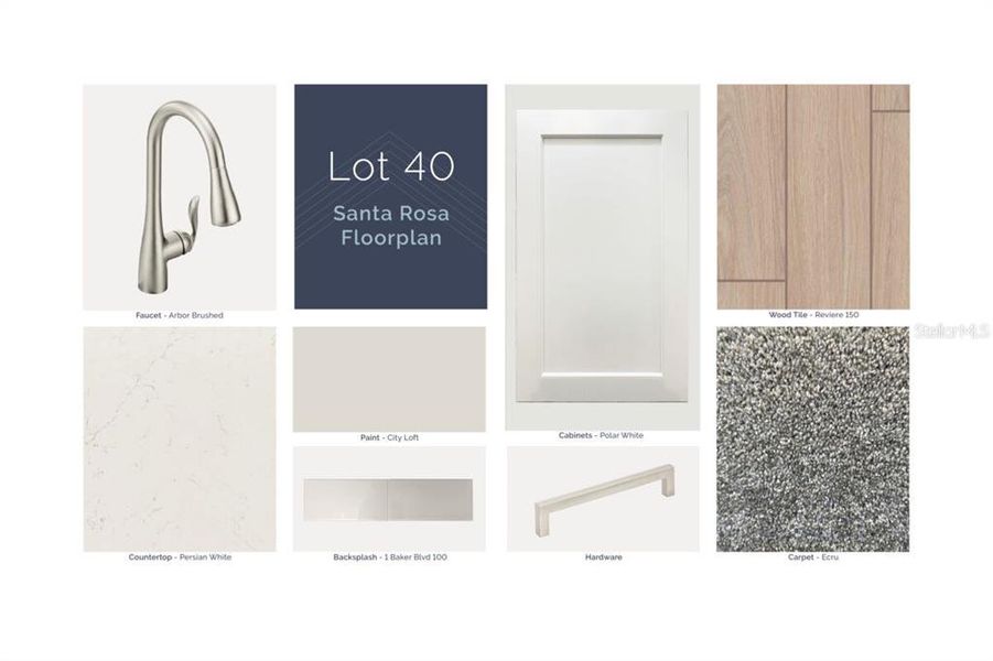 Sample of building materials used in homes in Reeves Place, Orlando (Image 18).