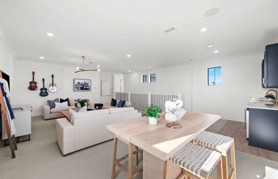 Layton Grande offers a spacious loft in this new construction home Layton Grande offers a spacious loft in this new construction home