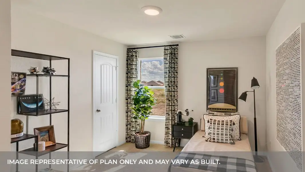 Furnished interior view inside a new home in Rosenbusch Ranch, Leander (Image 14).