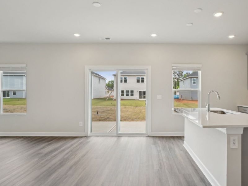 Spacious, unfurnished interior of a new home in Harper Landing, Stanley (Image 10).