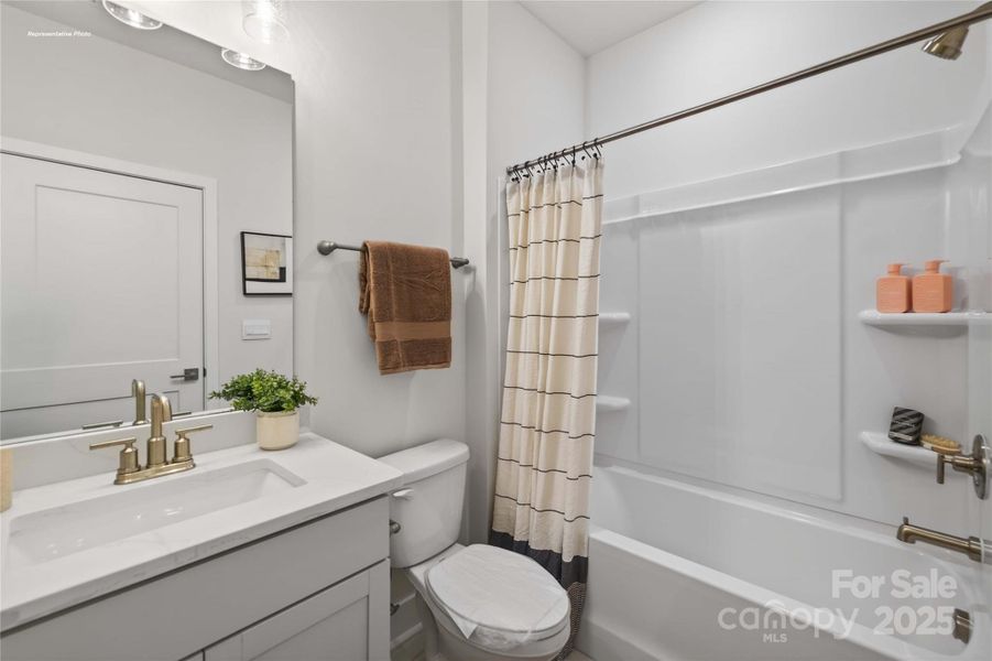 Furnished interior view inside a new home in Sanctuary at Southgate, Indian Trail (Image 19).