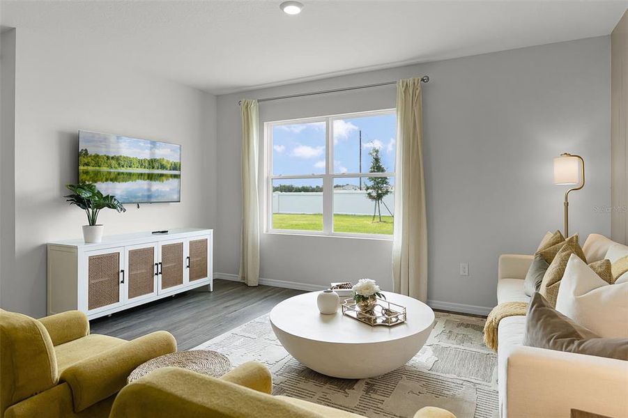 Furnished interior view inside a new home in , Lakeland (Image 8).
