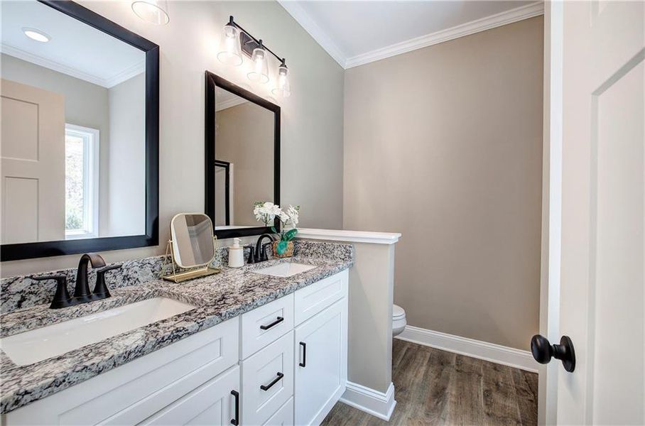 Furnished interior view inside a new home in , Rockmart (Image 7).