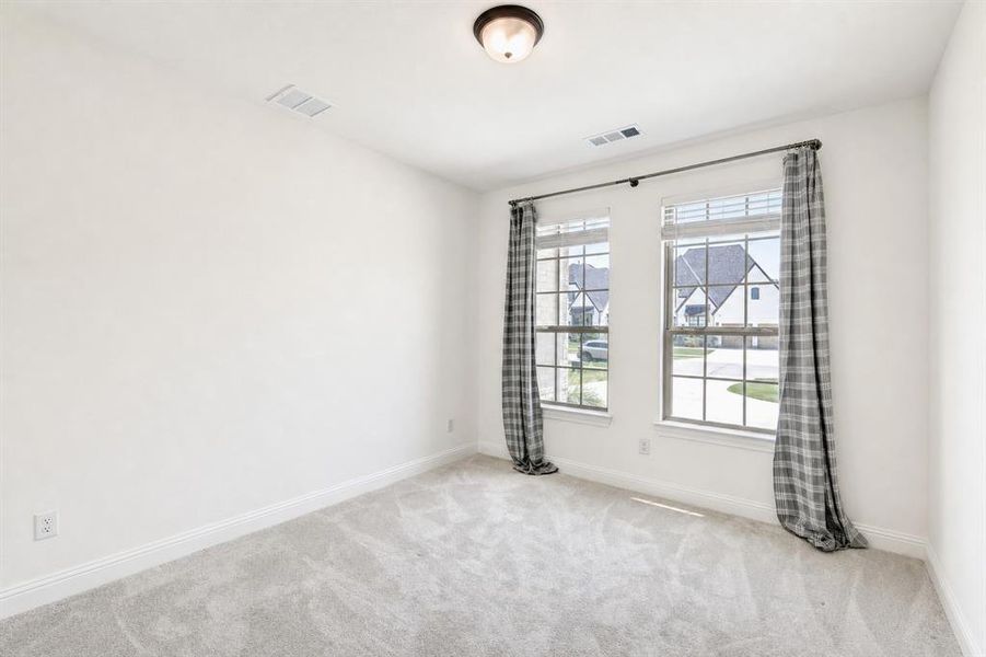 Bedroom #2 is located downstairs.