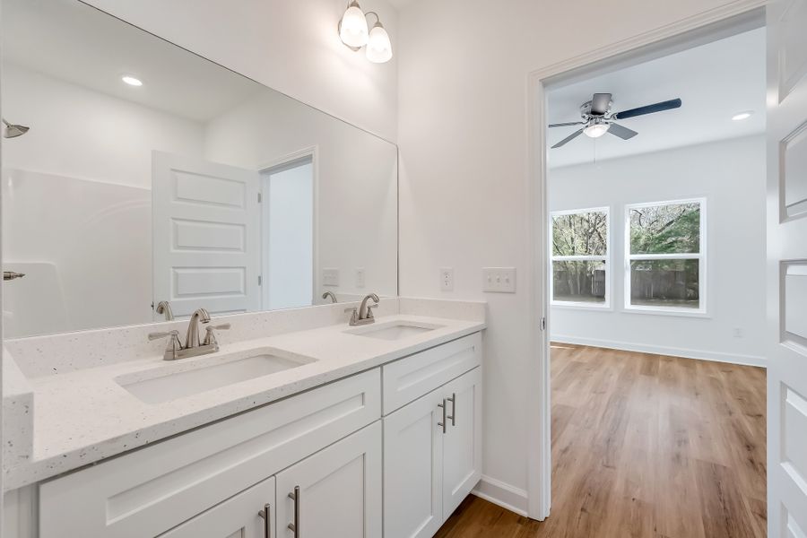 Furnished interior view inside a new home in Barton's Bend, Crestview (Image 11).