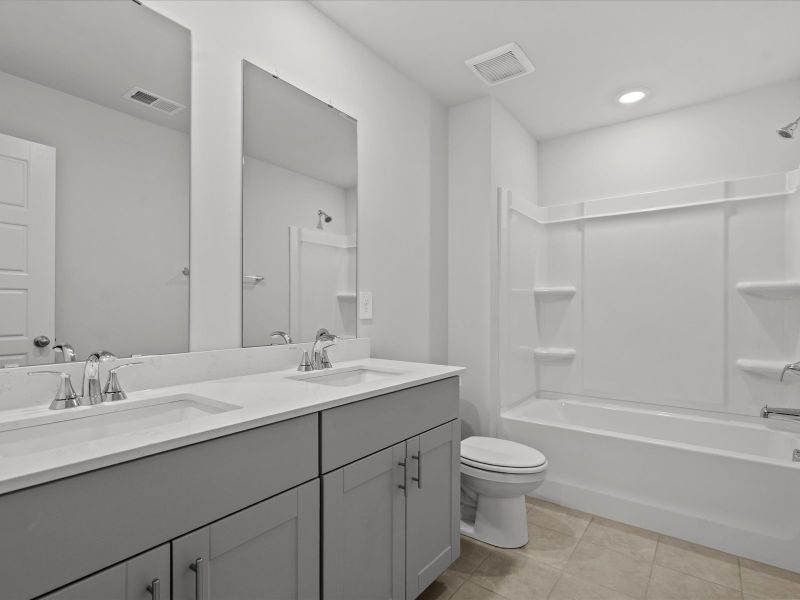 Furnished interior view inside a new home in Maxwell Commons, Easley (Image 8).