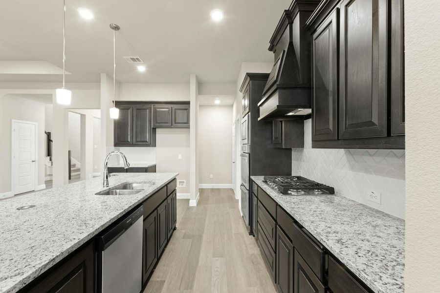 Furnished interior view inside a new home in Westside Preserve, Midlothian (Image 11).