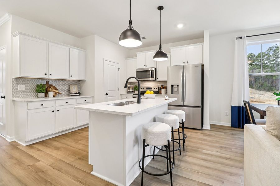 Representative furnished interior of a home built from the East Wind by Great Southern Homes in Victory Woods, Columbia (Image 13). Representative furnished interior of a home built from the East Wind by Great Southern Homes in Victory Woods, Columbia (Image 13).