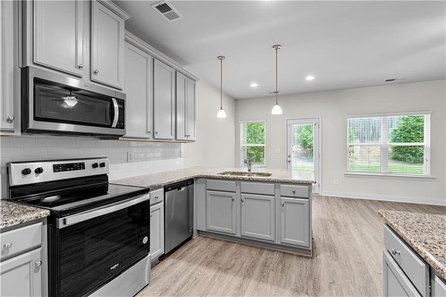 Furnished interior view inside a new home in , Covington (Image 29).