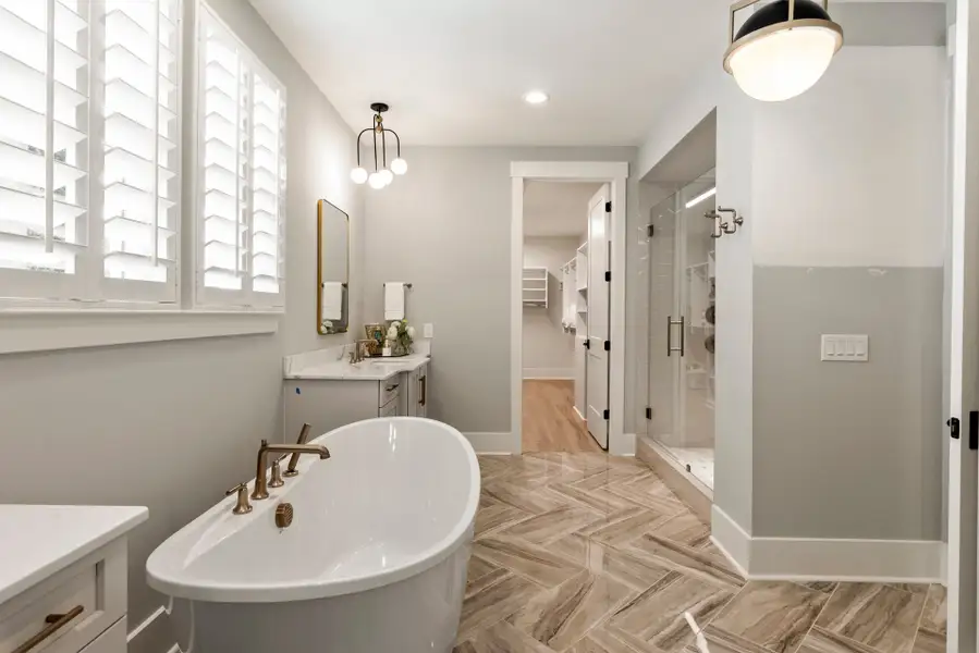 Representative furnished interior of a home built from the Napa SL by Classica Homes in Arden Mill, Fort Mill (Image 79).