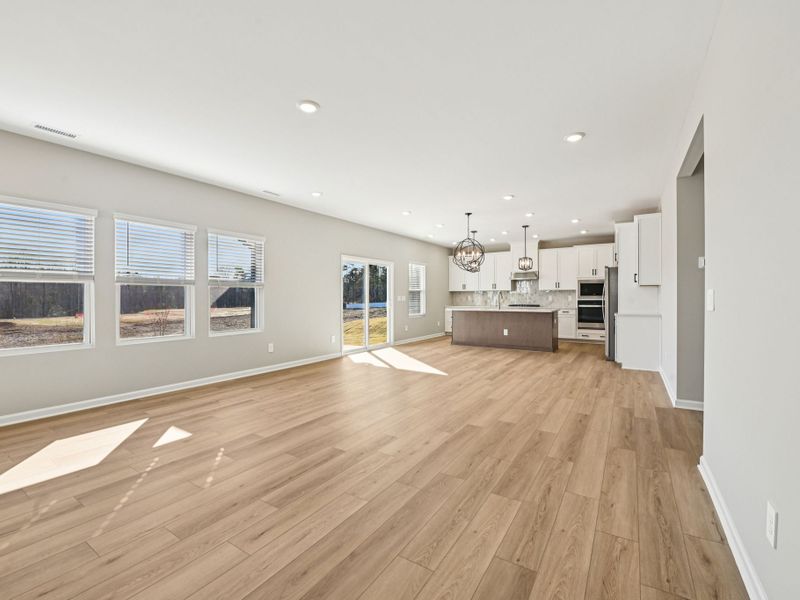 Spacious, unfurnished interior of a new home in Watkins Glen, Raleigh (Image 12).