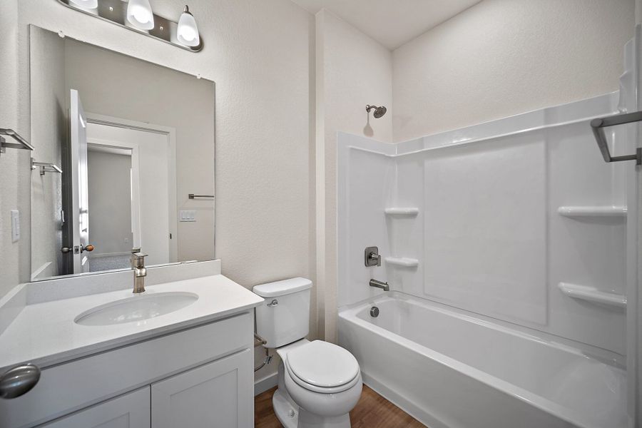 Furnished interior view inside a new home in Aspen Ranch, Fountain (Image 11).