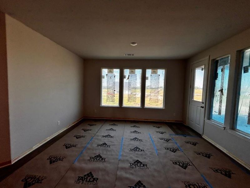 In-progress construction of a new home in Hillview Addition, Decatur, TX (Image 10).