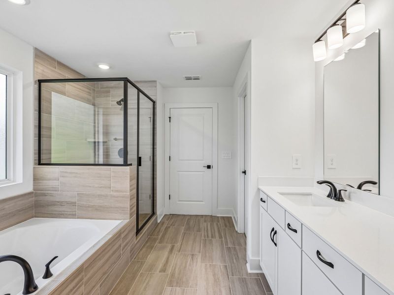 Furnished interior view inside a new home in Station Hill - Estate Series, Franklin (Image 6).