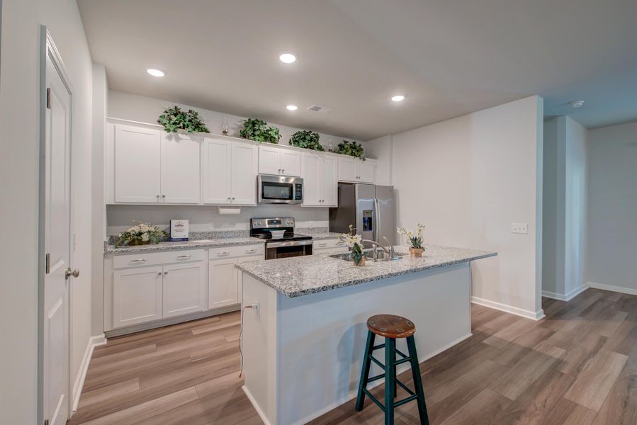 Furnished interior view inside a new home in , Bonneau (Image 16).