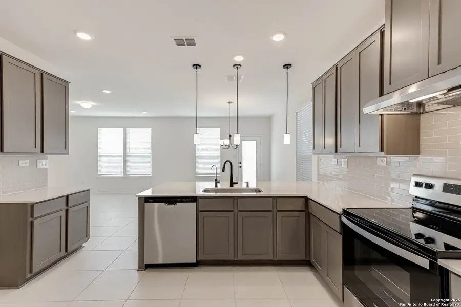 Furnished interior view inside a new home in , San Antonio (Image 6). Furnished interior view inside a new home in , San Antonio (Image 6).