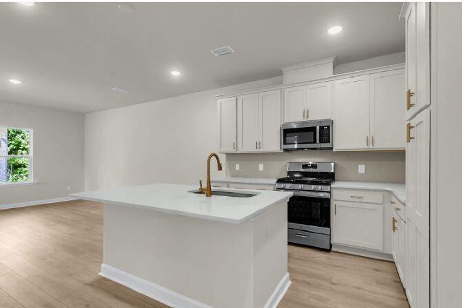Furnished interior view inside a new home in , Ravenel (Image 5).