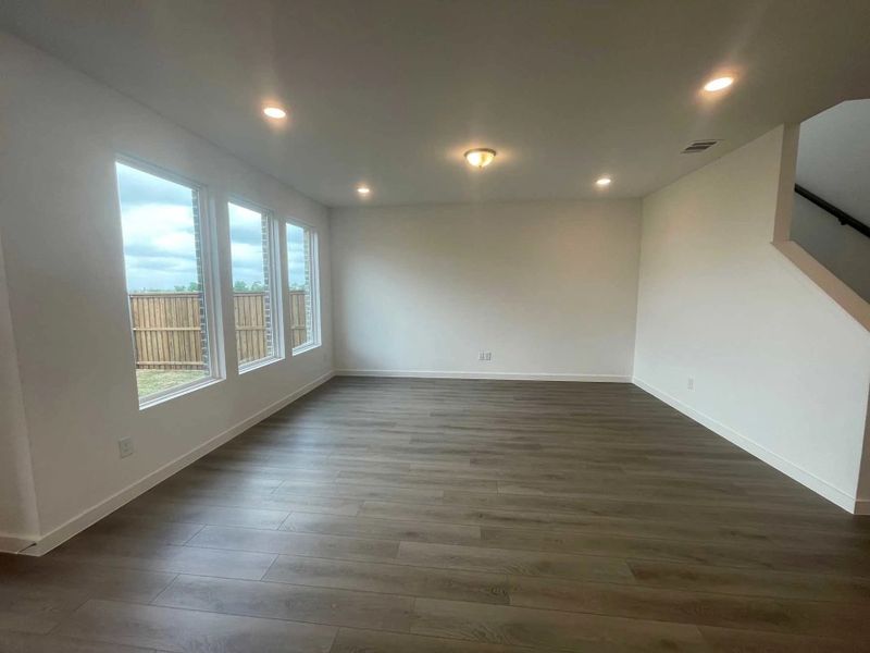 Family Room Construction Progress