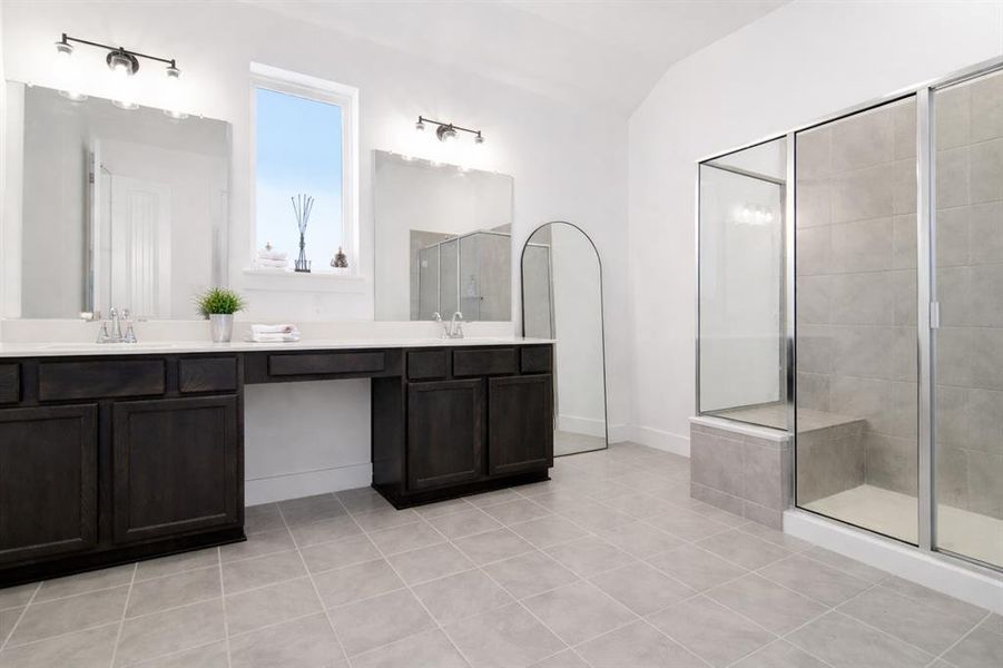 Furnished interior view inside a new home in , Hickory Creek (Image 5).