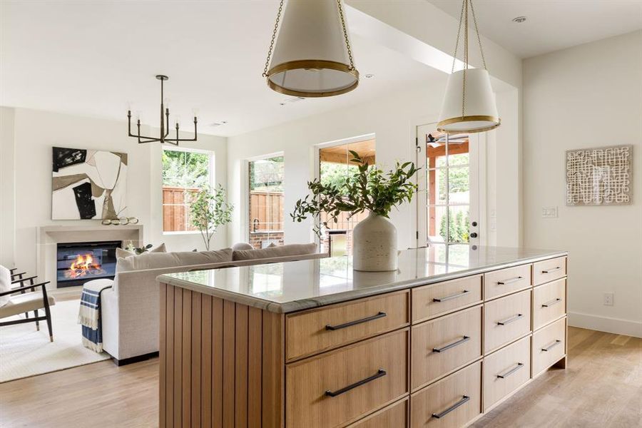 Furnished interior view inside a new home in , Dallas (Image 33). Furnished interior view inside a new home in , Dallas (Image 33).