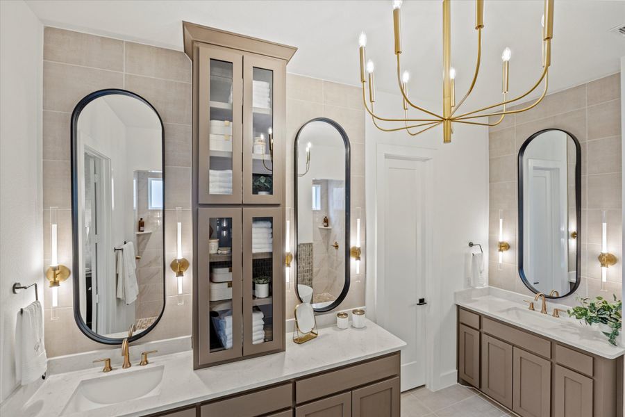 Representative furnished interior of a home built from the Ashbourne by Windsor Homes in Nelson Lake Estates, Rockwall (Image 31).