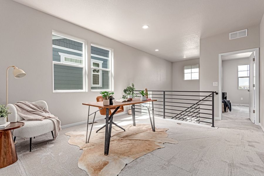 Furnished interior view inside a new home in Arras Park, Thornton (Image 38). Furnished interior view inside a new home in Arras Park, Thornton (Image 38).