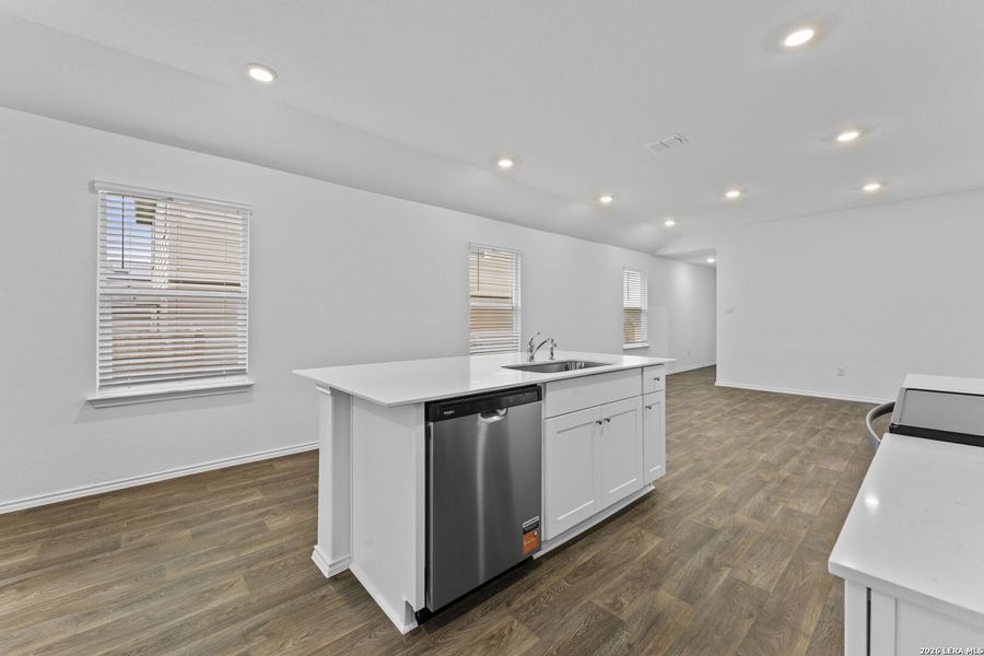 Furnished interior view inside a new home in Laurel Vistas, San Antonio (Image 7).
