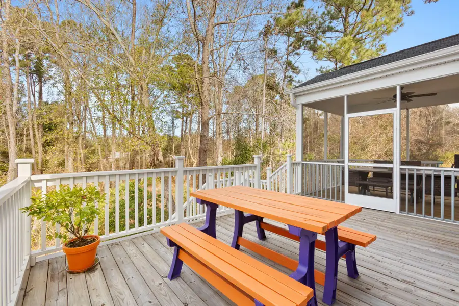 Exterior details and patio area of a home in , Wando (Image 3). Exterior details and patio area of a home in , Wando (Image 3).